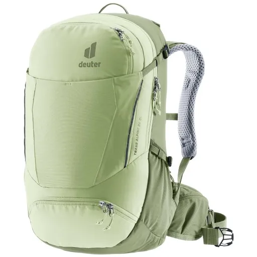 DEUTER TRANS ALPINE 28 SL Cyklistický batoh, zelená, velikost