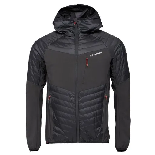 TRIMM ZEN Pánská celoroční bunda, černá, velikost XXXL