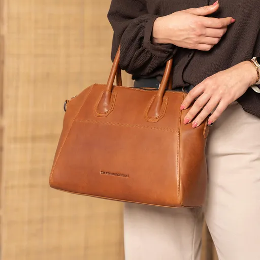 Dámská kožená kabelka The Chesterfield Brand Magda - koňak