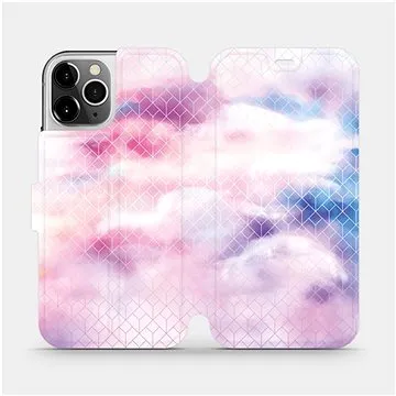 Flipové pouzdro na mobil Apple iPhone 12 Pro - MR02S Vodovkové obrazce (5903516376070)