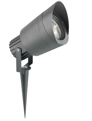 NOVA LUCE venkovní svítidlo s bodcem INSIDE tmavě šedý hliník a sklo GU10 1x7W 220-240V IP54 bez žárovky 767801