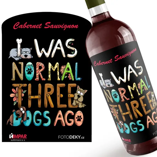 Víno Býval jsem normální (Druh Vína: Červené víno)