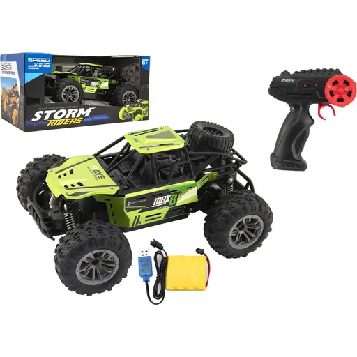 RC auto buggy terénní zelené 22 cm 2,4GHz