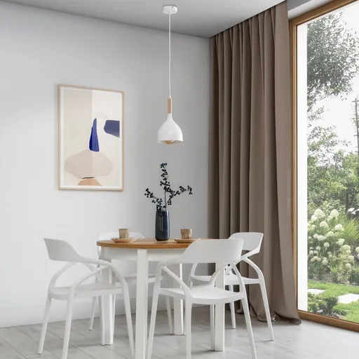 Woldes 17x17x110cm závěsná 1 bílý