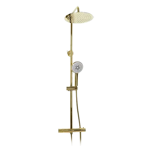 REA SPRCHOVÁ BATERIE 150mm S TERMOSTATEM VINCENT L.GOLD ZLATÁ REA-P8005