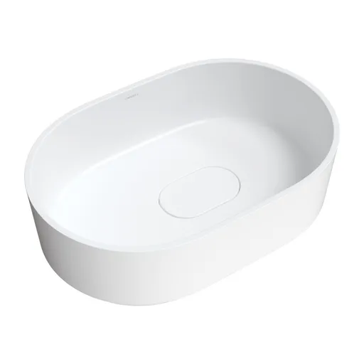 OMNIRES CADENCE M+ umyvadlo na desku, 62 x 42 cm bílá mat /BM/ CADENCE620BM