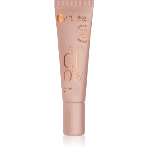 Bell Hypoallergenic tekutý rozjasňovač na obličej a tělo odstín 01 Sparkling Lotus 10 g