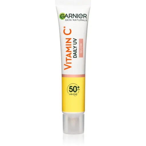 Garnier Skin Naturals Vitamin C Glow denní rozjasňující UV fluid SPF 50+ 40 ml