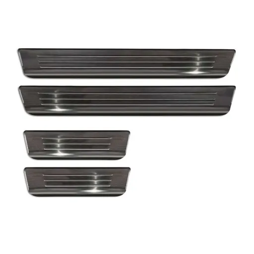 Prahové lišty Volvo S60/V60 2018- (tmavé, matné)