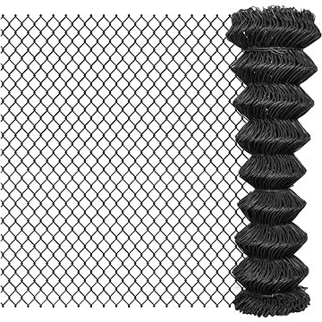 Drátěné pletivo ocel 25 × 1,5 m šedé (142431)