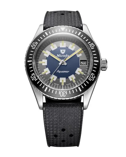 Nivada Grenchen Aquamar Vintage - Rubber Tropic