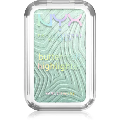 NYX Professional Makeup Buttermelt Highlighter rozjasňovač odstín butta mint 20 5 g