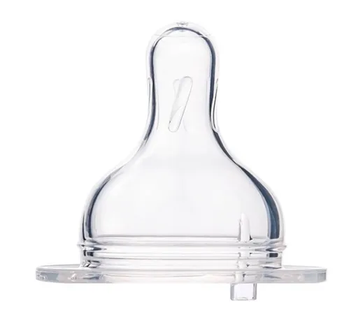 CANPOL BABIES Dudlík silikonový kulatý široký 3-FAST 1ks