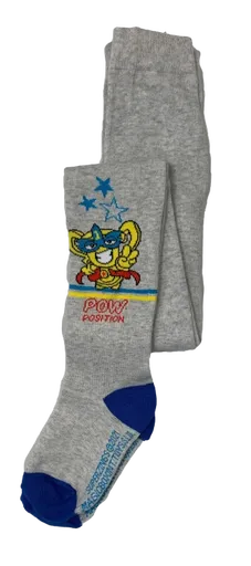 Eplus Chlapecké punčochy - Super Zings šedé Velikost - děti: 98/104