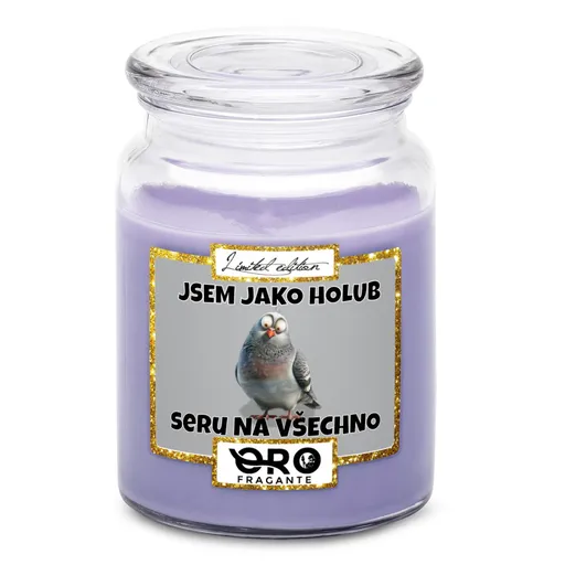Svíčka Seru na všechno (Vůně svíčky: Levandule)