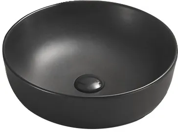 MEXEN Lana umyvadlo na desku 41 x 41, černá mat 22234185