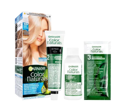 Garnier Color Naturals Permanentní barva na vlasy 102+ mrazivá stříbrná