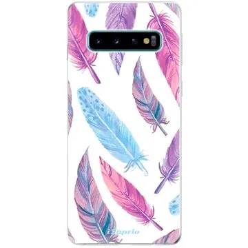 iSaprio Feather Pattern 10 pro Samsung Galaxy S10 (feather10-TPU-gS10)