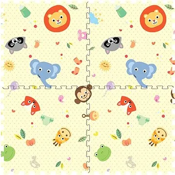 Měkké bloky zvířátka 60 x 60 cm (8590331943463)