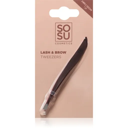 SOSU Cosmetics Lash and Brow Tweezers pinzeta na obočí 1 ks