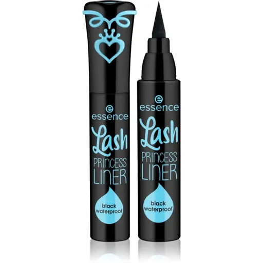essence Lash PRINCESS linka na oči ve fixu voděodolná odstín Black 3 ml