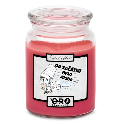 Svíčka Kuchařská spermie (Vůně svíčky: Višně v čokoládě)