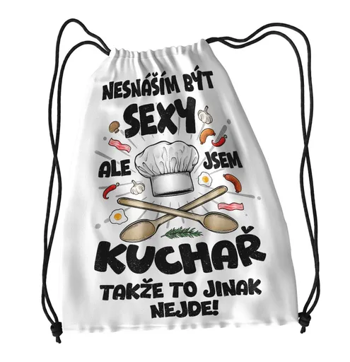 Vak na záda Sexy kuchař