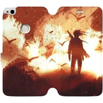 Flipové pouzdro na mobil Huawei P9 Lite 2017 - MA06S Postava v ohni (5903226155606)