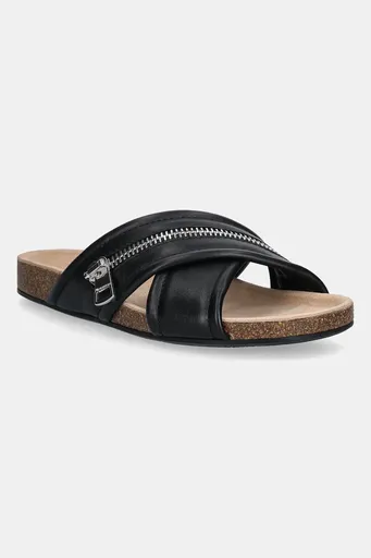 Kožené pantofle JW Anderson Biker Slide
