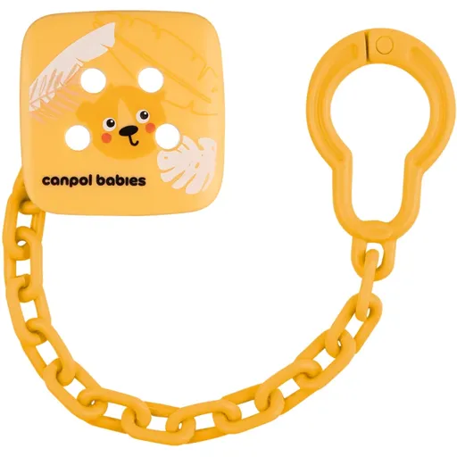 Canpol babies BabiesBoo Soothers Holder řetízek na dudlík Gepard 1 ks