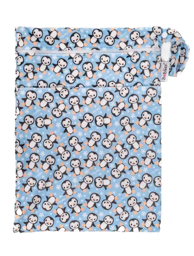 Bobánek Nepromokavá taška extra jemná normal 1 ks tučňáci