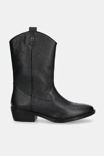 Dětské kožené kovbojské boty Tommy Hilfiger