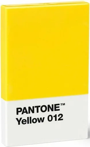 PANTONE Mazací Pryž - Yellow 012