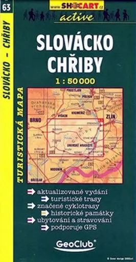SC 063 Slovácko, Chřiby 1:50 000