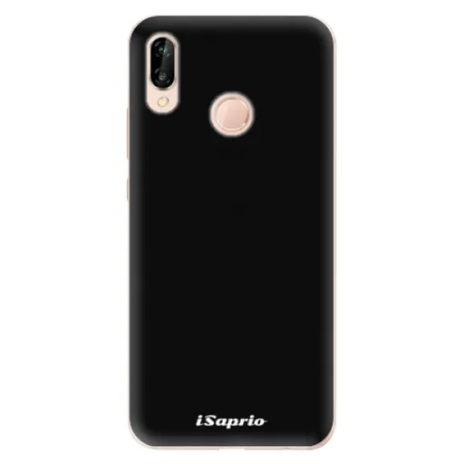 Odolné silikonové pouzdro iSaprio - 4Pure - černý - Huawei P20 Lite
