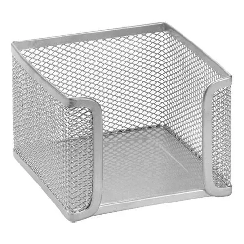 Drátěný stojan na špalík stříbrný