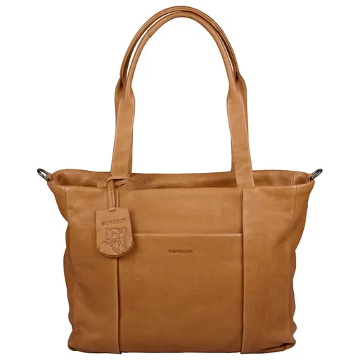 Dámská kožená kabelka Burkely Jackie - hnědá