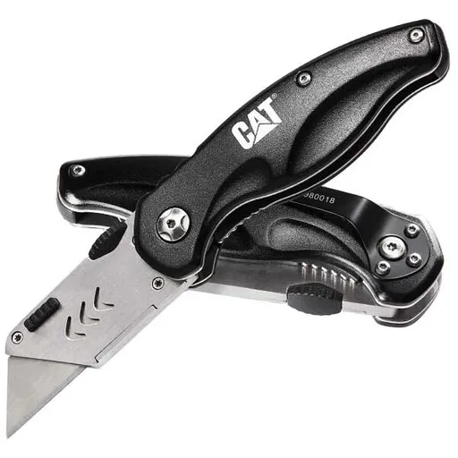 CATERPILLAR CAT 980018 Zavírací nůž na krabice, černá, velikost