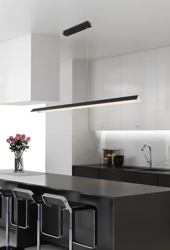 apeti kalamos led black 4000k závěsné stropní svítidlo