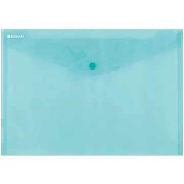 DONAU plastové, zakládací, s drukem, A4, transparentně zelená, 1 ks (8544001PL-06)