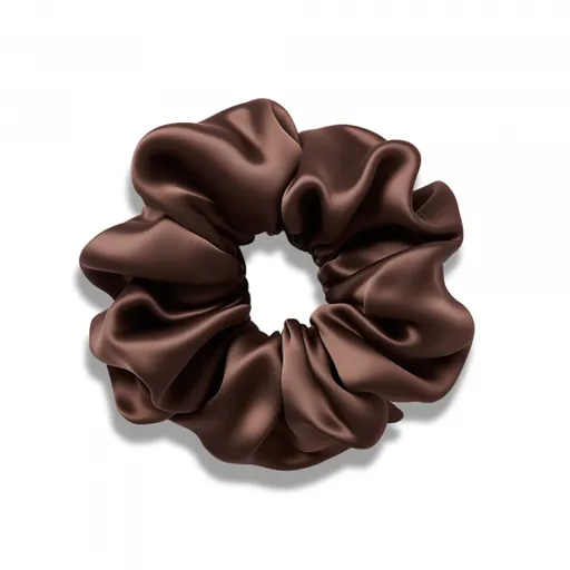 Pilō Pilō | Silk Hair Ties - Brunette Large 100% hedvábné gumičky do vlasů