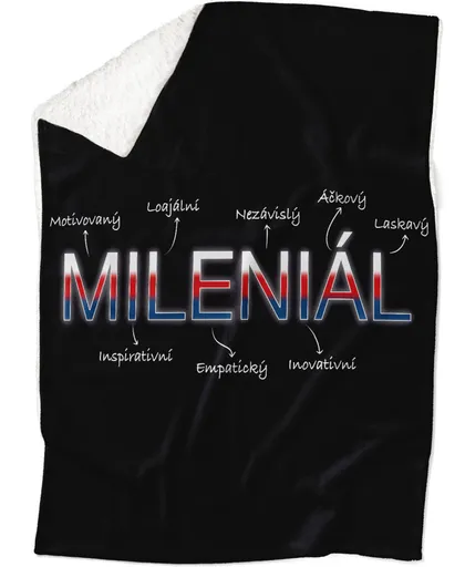 Deka Mileniál – vlastnosti (Podšití beránkem: ANO)