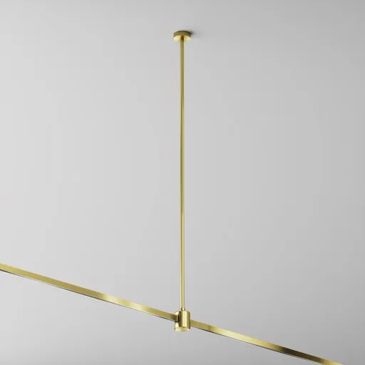 MAYTONI Upevnění ke stropu dlouhé 760 mm s prodlužovací spojkou pro magnetickou lištu 24 V, Flarity TRA159C-IPCL1-BS