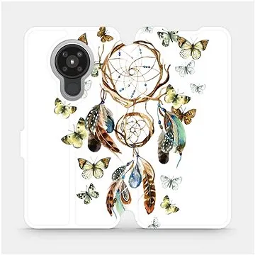 Flipové pouzdro na mobil Nokia 5.3 - M001P Lapač a motýlci (5903516259144)