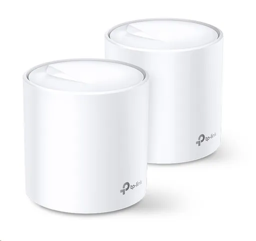 TP-Link Deco X20(2-pack) WiFi6 Mesh (AX1800, 2, 4GHz/5GHz, 2xGbELAN/WAN)