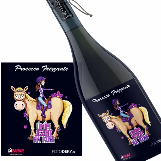 Víno Umím jezdit na koni (Druh Vína: Prosecco)