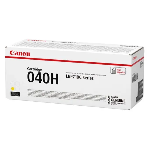 CANON CRG040H Y - originální toner, žlutý, 10000 stran