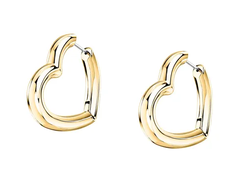 Morellato Pozlacené srdíčkové náušnice Creole SAUP27