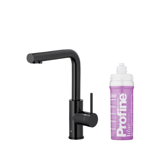 KFA Baterie dřezová DUERO PURE BASIC, s filtrací, černá 6623-915-81