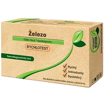 VITAMIN STATION Rychlotest Železo (5999563220084)